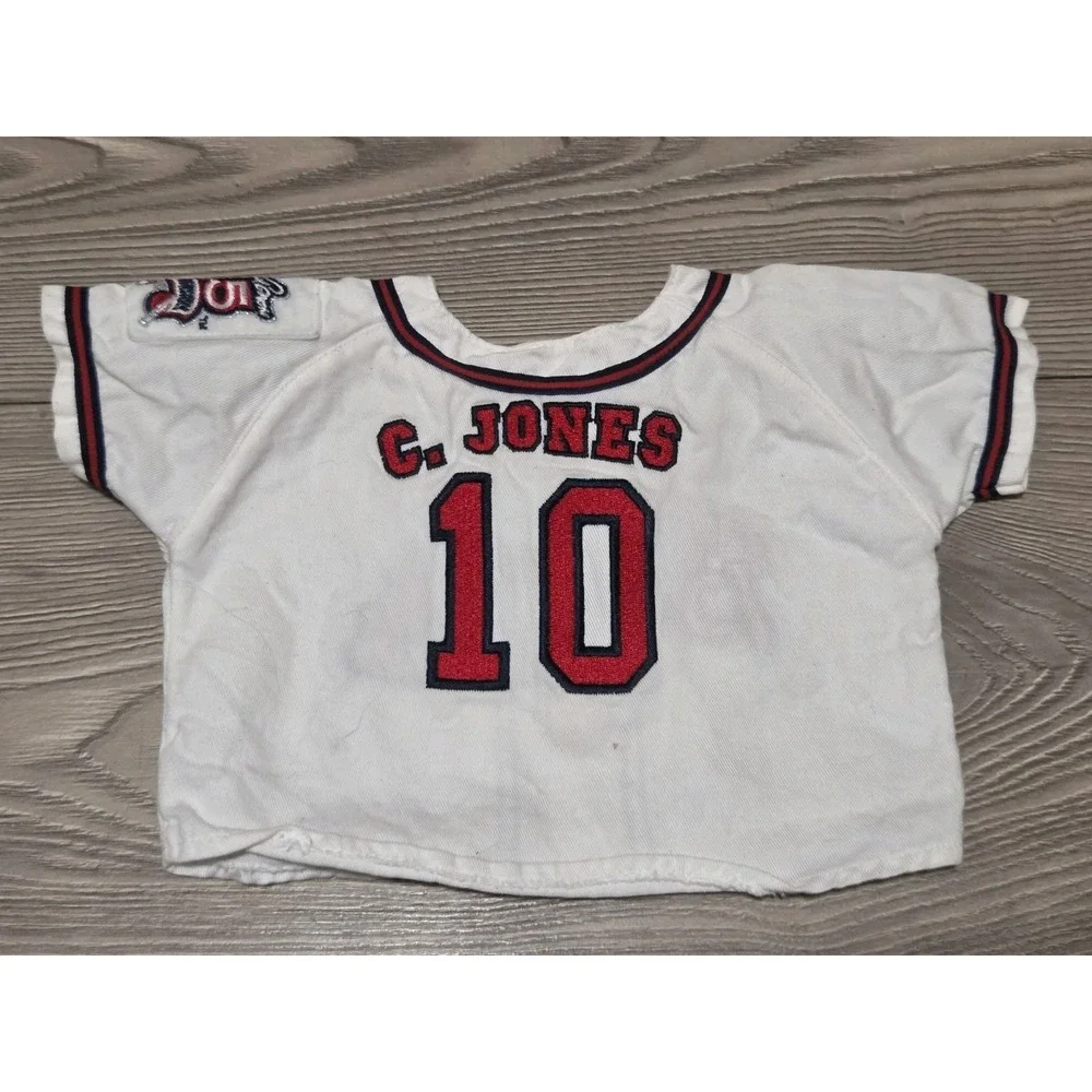 Atlanta Braves Jersey Chipper Jones Baby Or Plush Animal‎ Hank Aaron Patch 715